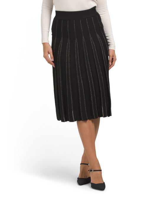 Lurex Sweater Skirt