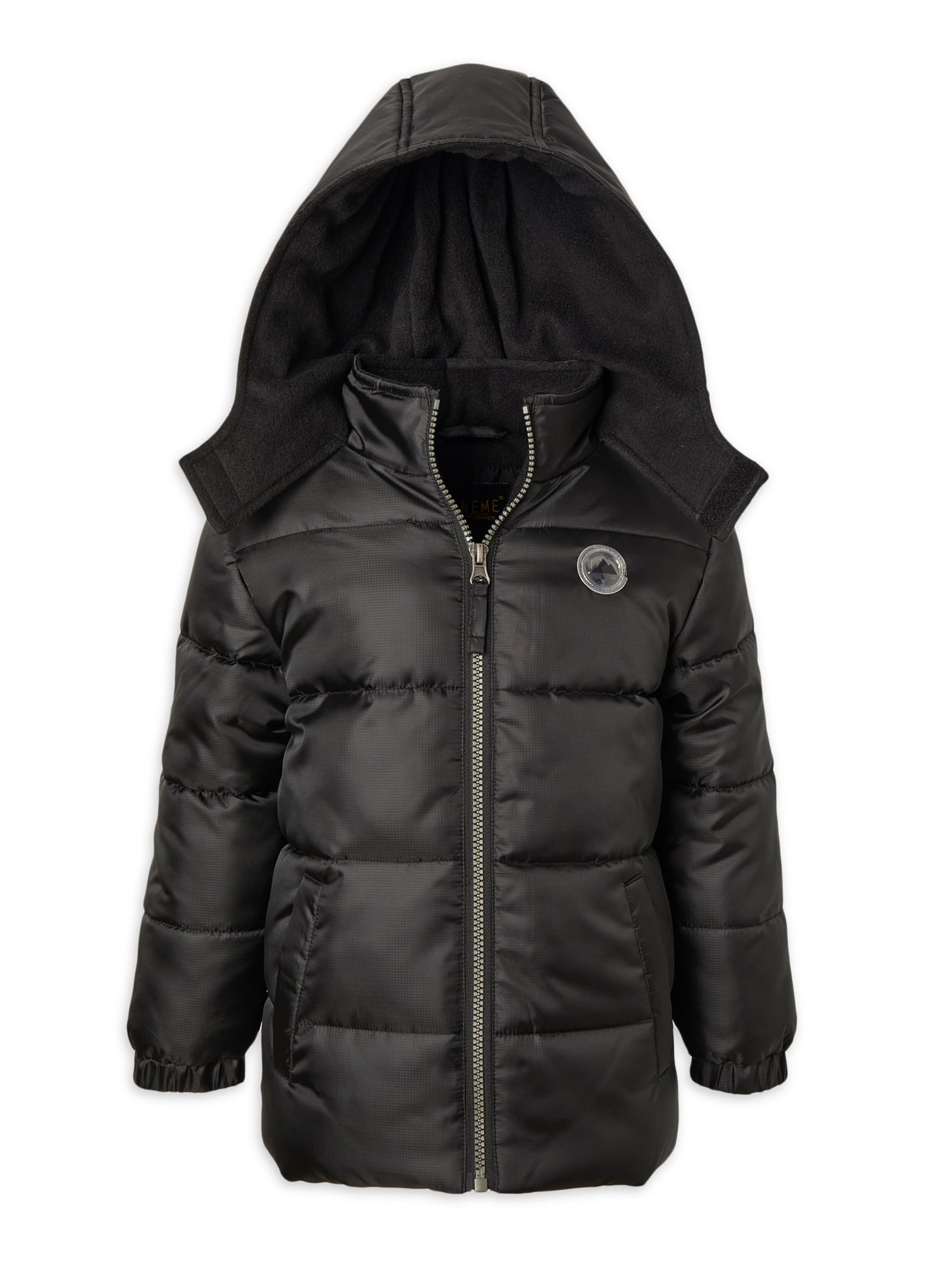 thumbnail image 2 of iXtreme Boys Hooded Ripstop Puffer Winter Coat, Sizes 4-18, 2 of 2