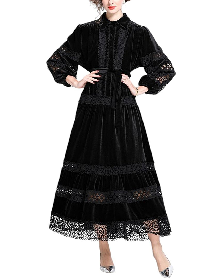 Walmart ELAINE womens  Midi Dress, 8