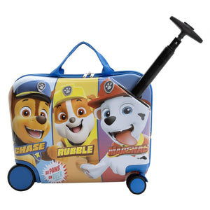 thumbnail image 1 of Nickelodeon Paw Patrol Kid's Ride On Luggage - Blue, 1 of 7