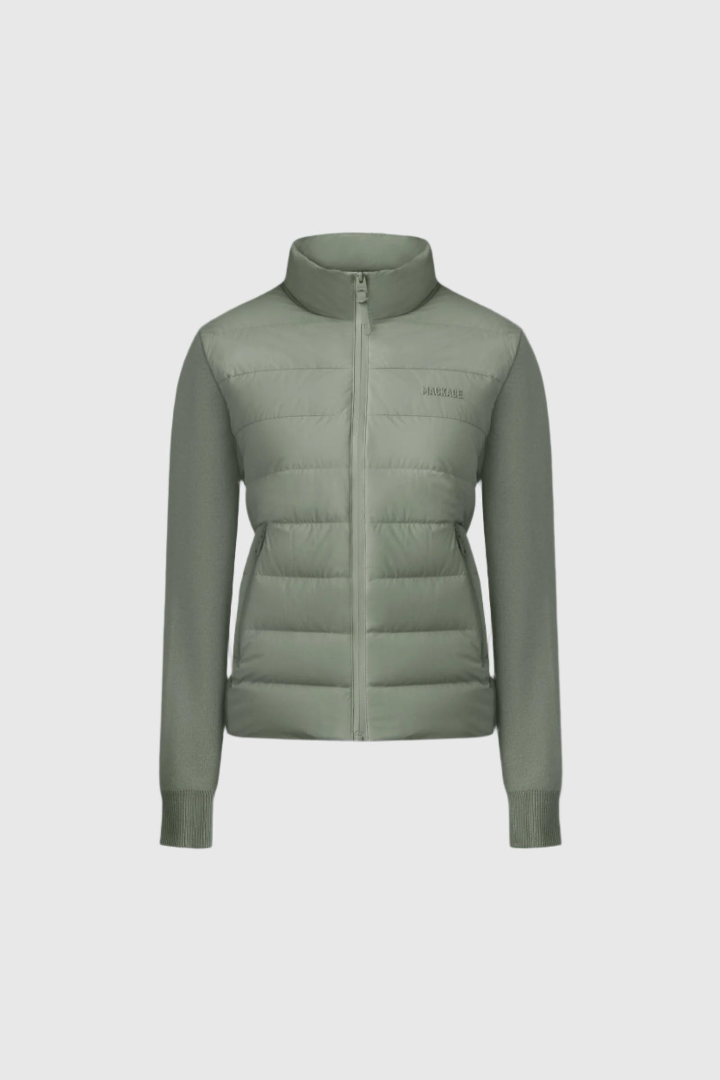 OCEANE-CITY Light down mixed-media jacket