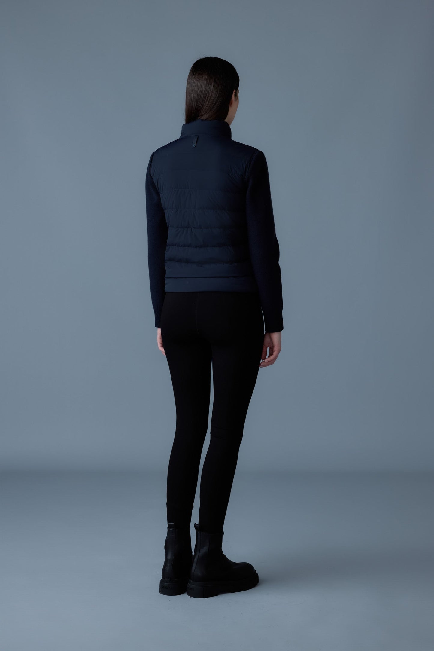 OCEANE-CITY Light down mixed-media jacket