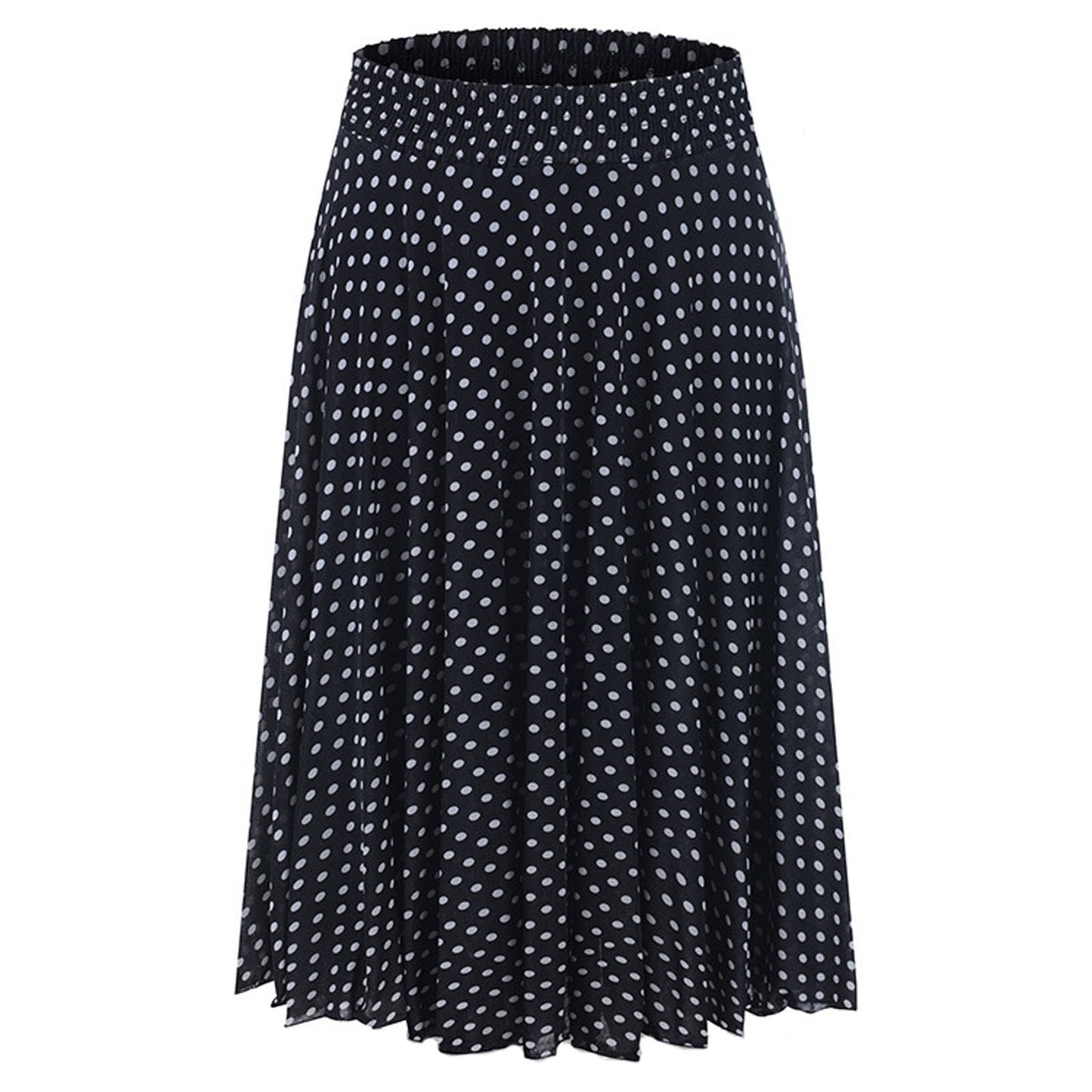 Walmart Wdfiry Women's A-Line Skirt Chiffon High Waist Pleated Swing Beach Maxi Skirt for Women Wedding Party Long Skirts