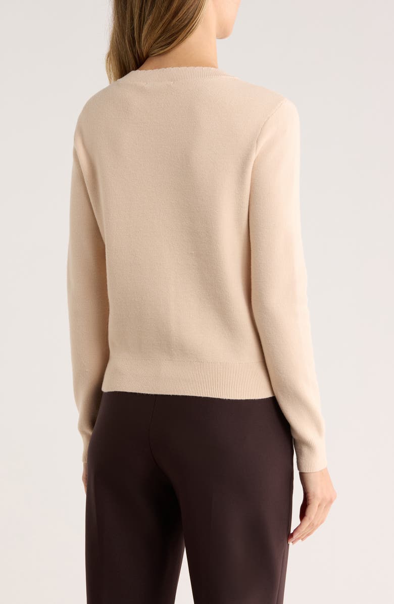 T Tahari Embroidered Cardigan