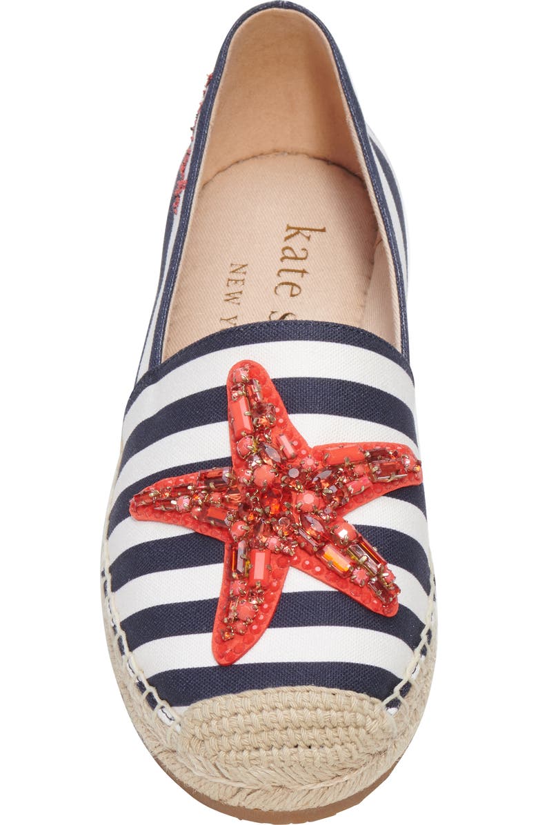 Kate Spade New York crystal starfish espadrille (Women)