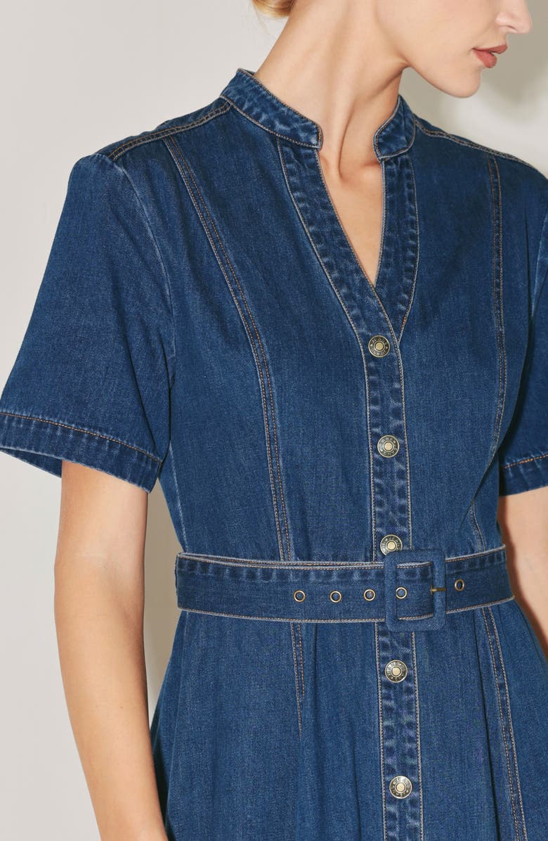 FREEMARKET Denim Midi Dress
