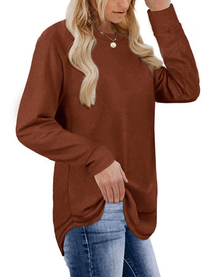 thumbnail image 4 of Fantaslook Sweatshirts for Women Crewneck Casual Long Sleeve Shirts Tunic Tops, 4 of 9