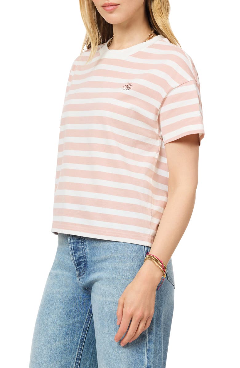 Scotch & Soda Boxy Yarn Dye Stripe T-Shirt