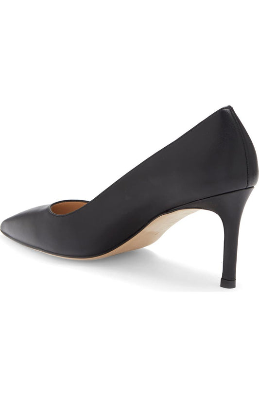 Stuart Weitzman Leigh 75 Pointed Toe Pump (Women)