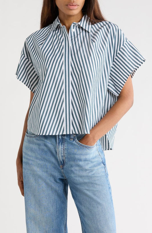 rag & bone Maura Stripe Button-Up Shirt
