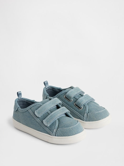 Toddler Canvas Denim Sneakers