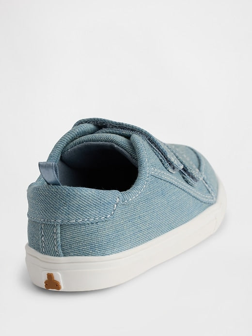 Toddler Canvas Denim Sneakers
