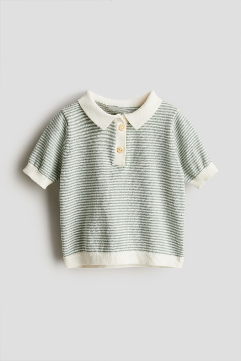 Knit Polo Shirt