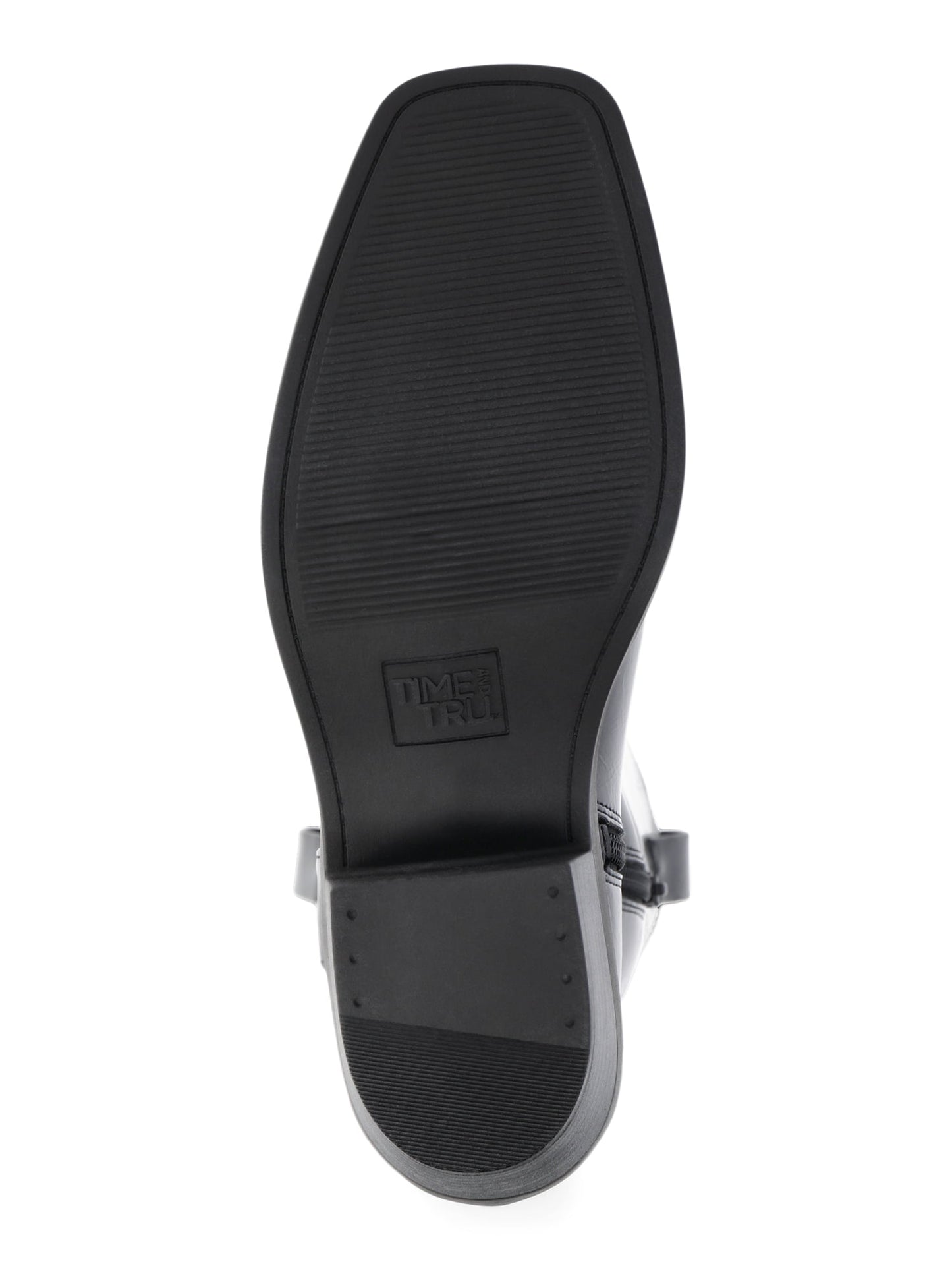 thumbnail image 5 of Time and Tru Women's Moto Hardware Boots, Sizes 6-11, Wide Width Available, 5 of 7
