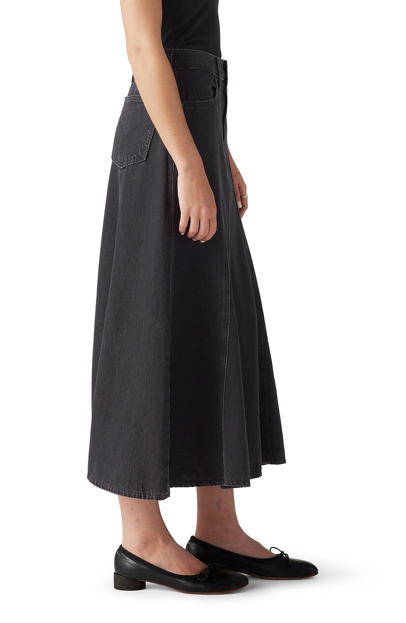 Levi's<sup>®</sup> Fit & Flare Denim Skirt, Alternate, color, Cherish The Day