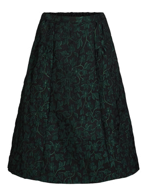 thumbnail image 4 of Scoop Women's and Women's Plus Jacquard Midi Skirt, Sizes XS-4X, 4 of 5