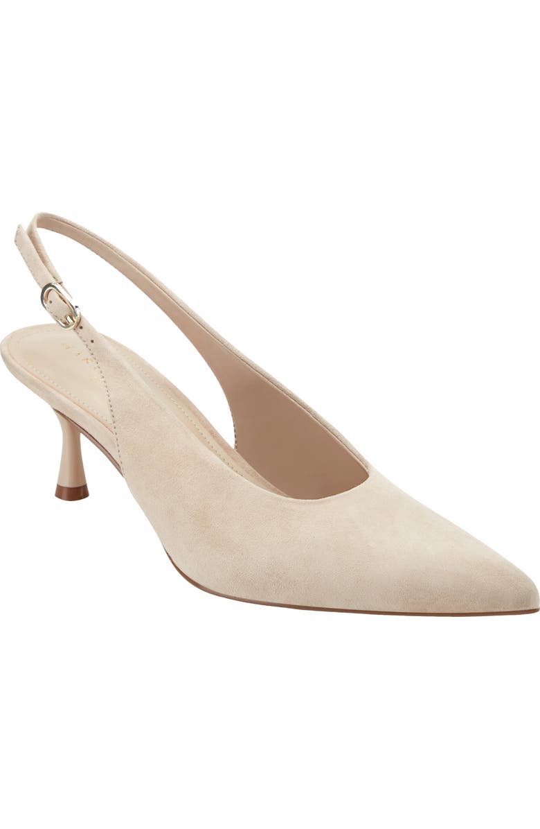Marc Fisher LTD Reynna Pointed Toe Slingback Pump (Women)