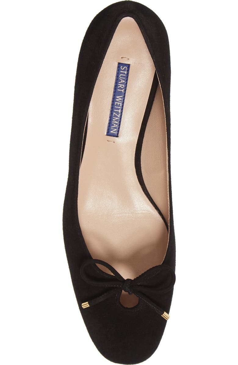 Stuart Weitzman Gabby Bow Pump (Women)