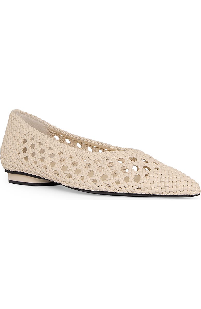 Rebecca Minkoff Bellerina Pointed Cap Toe Flat (Women)
