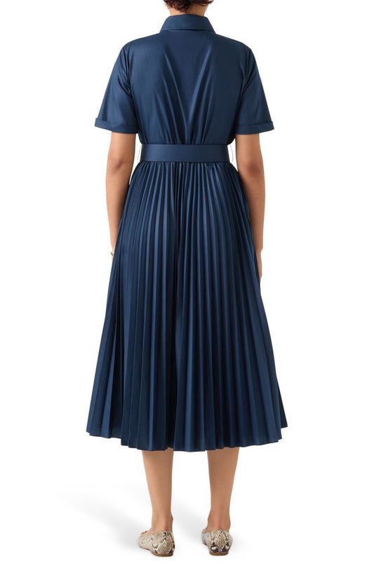 LK Bennett Cally Pleated Shirtdress