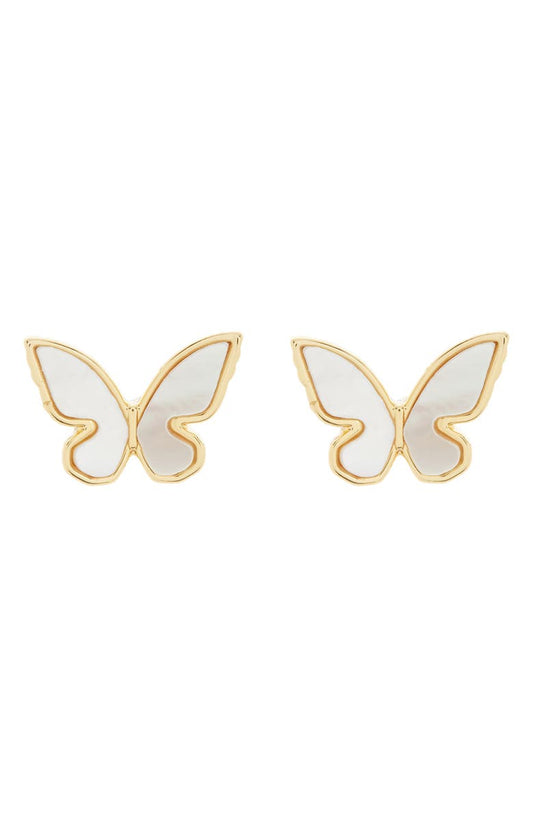 Kate Spade New York butterfly stud earrings