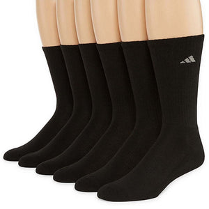 thumbnail image 2 of Men's Nike 6-pack Everyday Plus Cushion Crew Training Socks Color: Black Size: N/A, 2 of 6