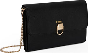 Furla Circle XL Crossbody Bag, Alternate, color, Nero