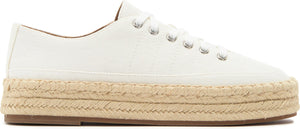 Linea Paolo Sanny Espadrille Sneaker, Alternate, color, White