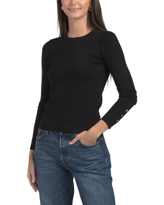 TRUTH Long Sleeve Crew Neck Sweater