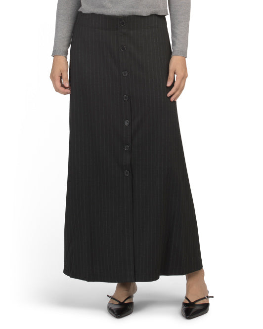 MAX STUDIO LONDON Button Front Skirt