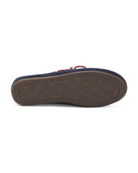 BIBI LOU Suede Boat Shoes