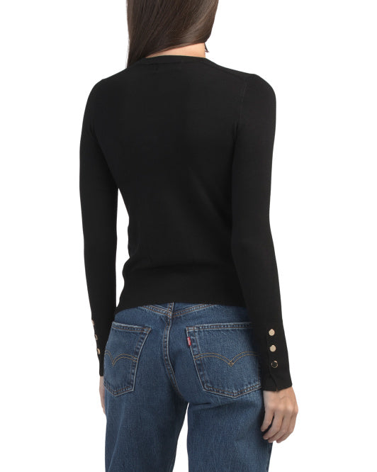 TRUTH Long Sleeve Crew Neck Sweater