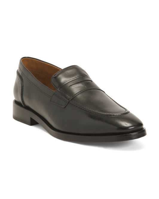 ALLEN EDMONDS Men's Leather Eli Dress Loafers