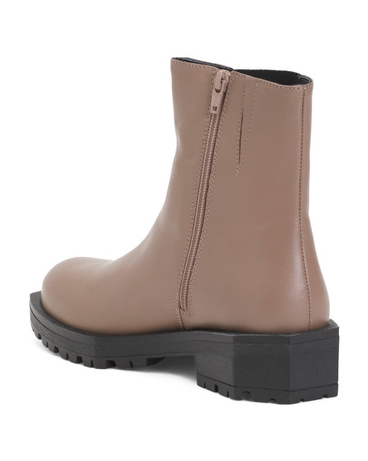 MARCELLA NYC Leather Carnegie Boots