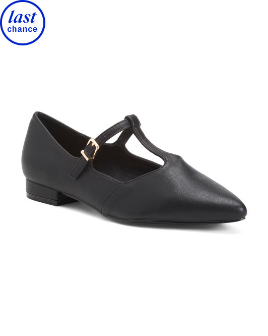 NEW YORK & COMPANY Vlada T-strap Flats