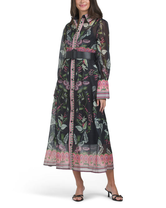 NANCY YANG Shirt Gown