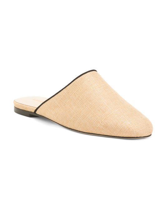 LARROUDE Made In Brazil Venice Flat Mules