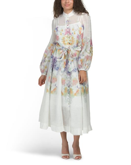 NANCY YANG Floral Dress