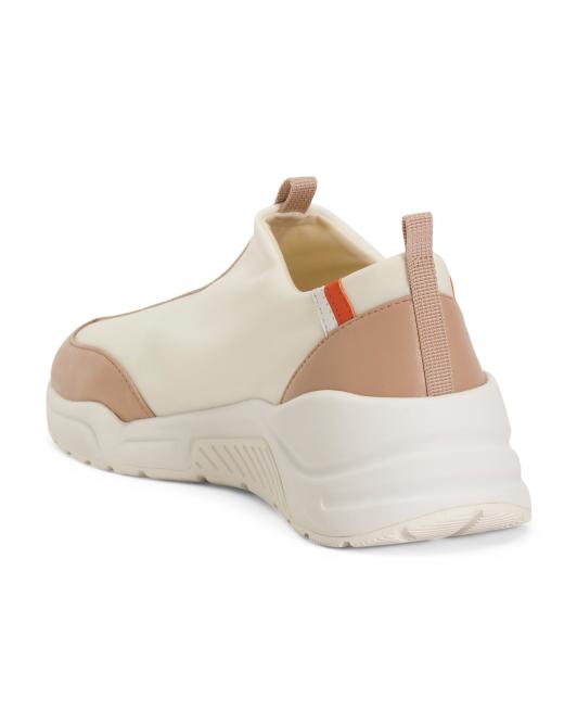 LINEA PAOLO Leather Robbie Sneakers