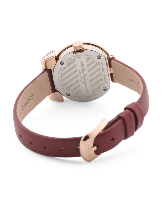 FERRAGAMO Women's Swiss Made 27mm Strap Watch