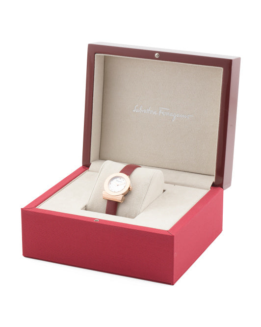 FERRAGAMO Women's Swiss Made 27mm Strap Watch