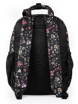 image 3 of Reebok Unisex Talisman Backpack - Black Floral