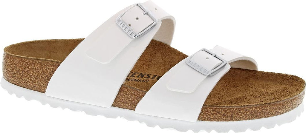 BIRKENSTOCK Sydney Birko-flor Sandal, Main, color, WHITE