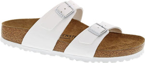 BIRKENSTOCK Sydney Birko-flor Sandal, Main, color, WHITE