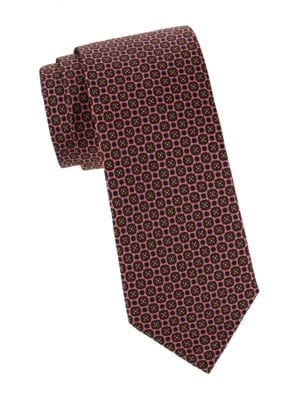 Eton
 Floral Silk Tie