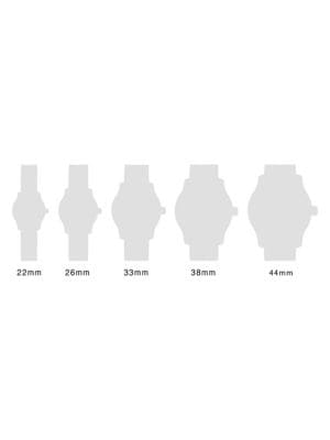 Michele
 Jellybean 44MM Stainless Steel Sport Silicone Strap Watch