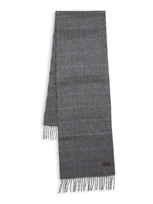 Hickey Freeman
 Glen Plaid Cashmere Scarf