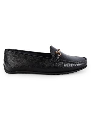 Saks Fifth Avenue
 Buckled, Leather, Loafers