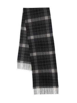 Hickey Freeman
 Plaid Cashmere Scarf