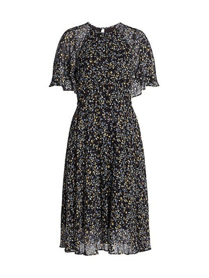 Floral Georgette Cocktail Dress image number NaN